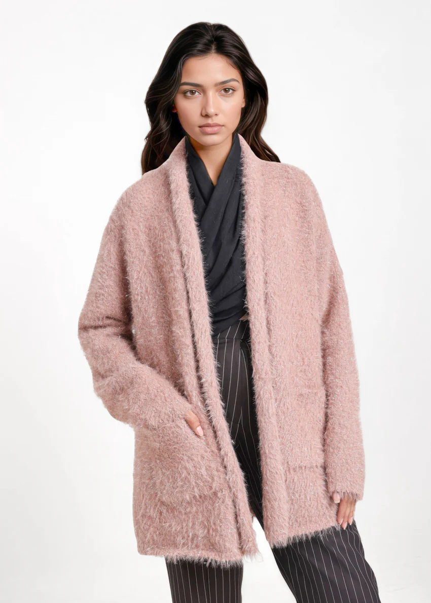 Skin-V-Cardigan Full Sleeves Sweater (25Y-073-67)