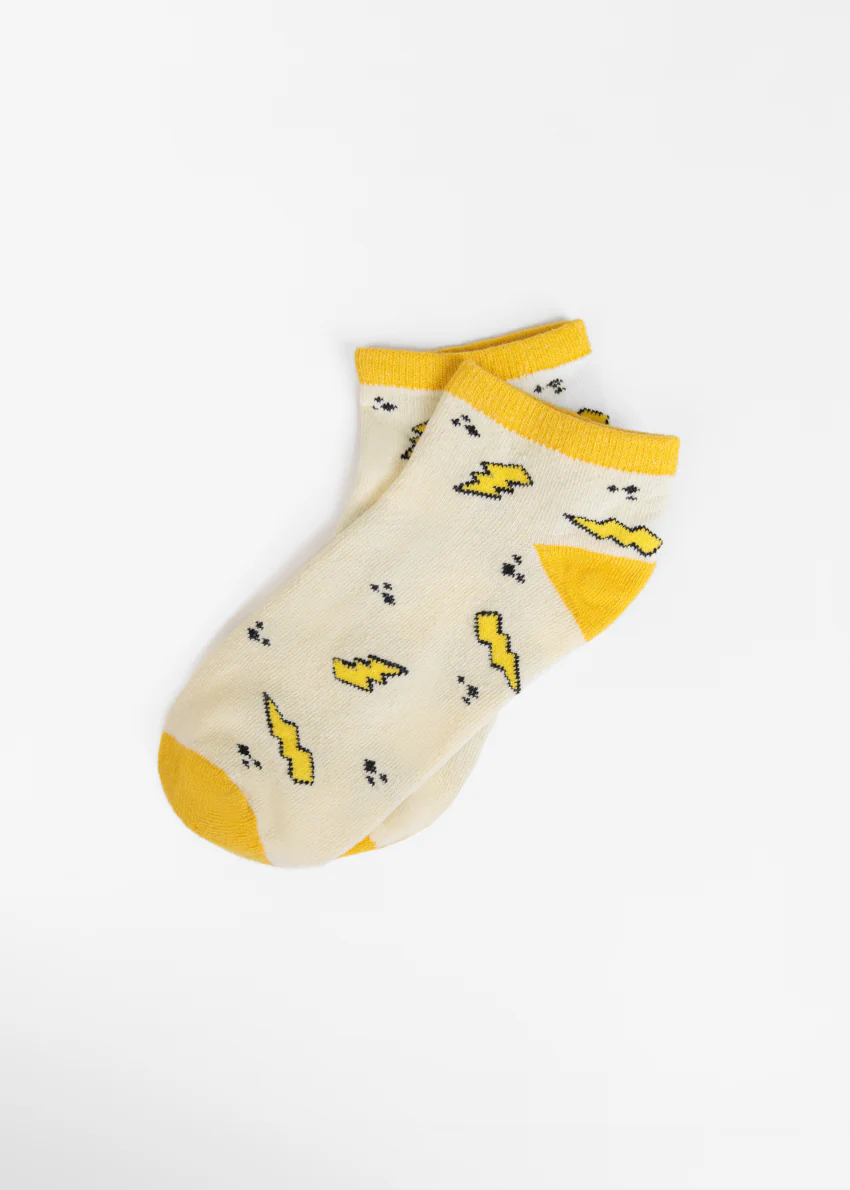 Off White Low Cut Socks (BCMTLO1)