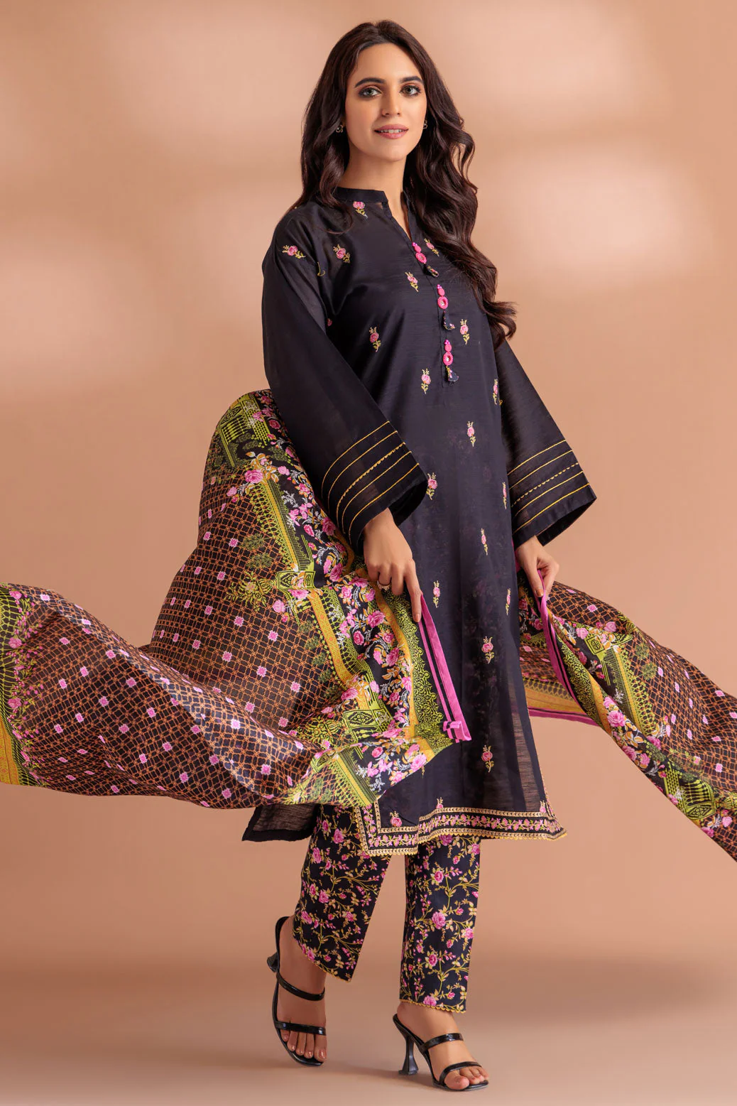 BLACK-LAWN-3 PIECE (SSS233P119)