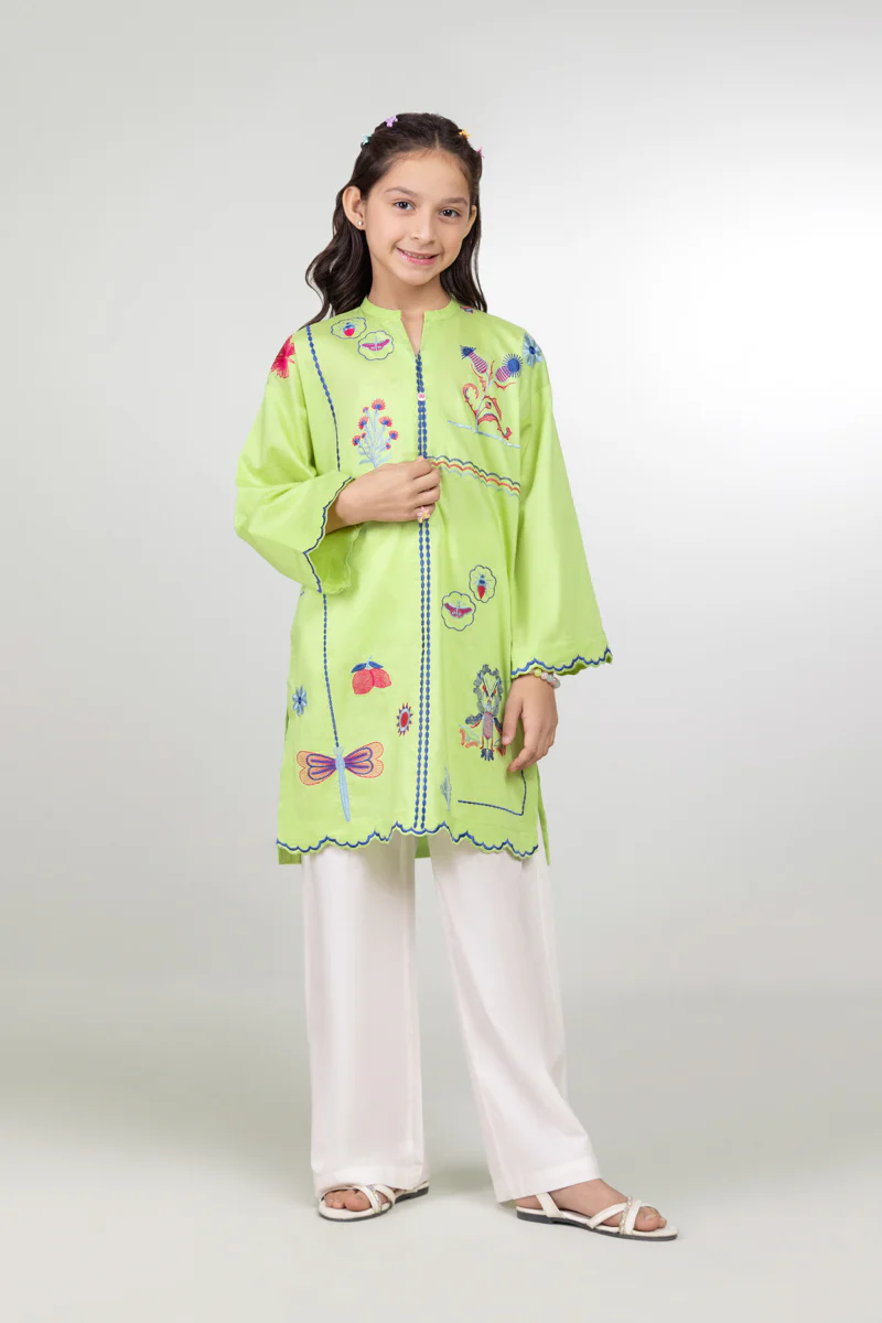 M-Green-Cambric-Lawn-1 Piece (GP1PSBW25BG9O27)