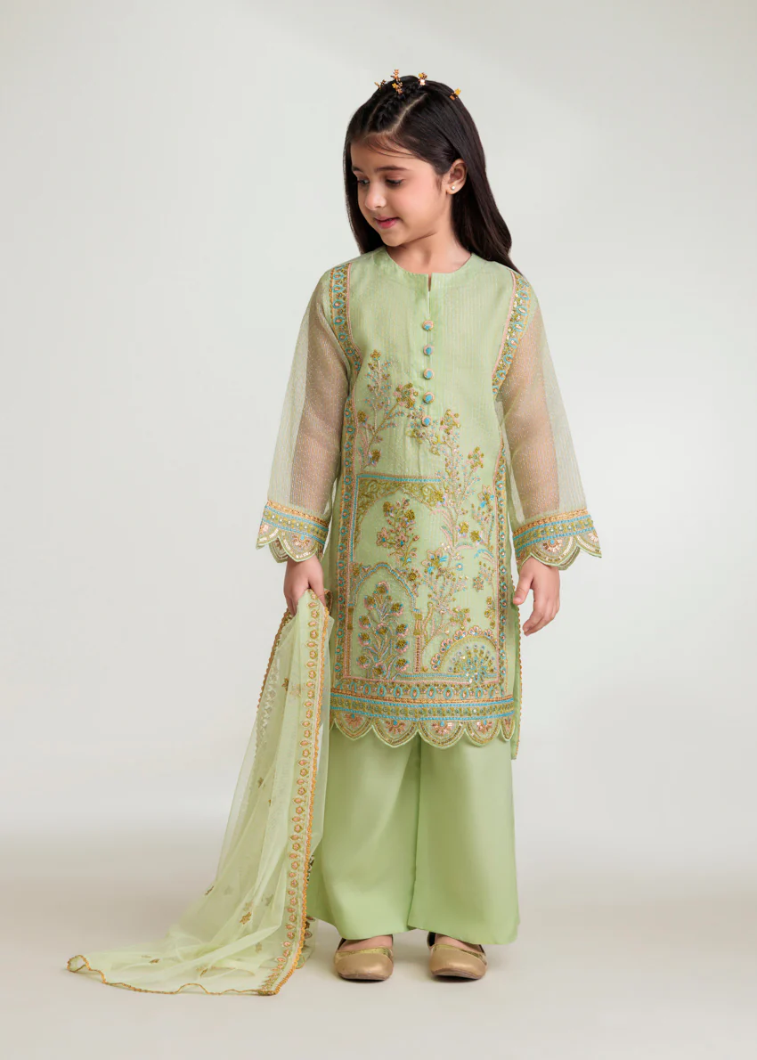 T-Green-Lurex-Net-3 Piece (GP3PSLW25GI1J1) - Image 3