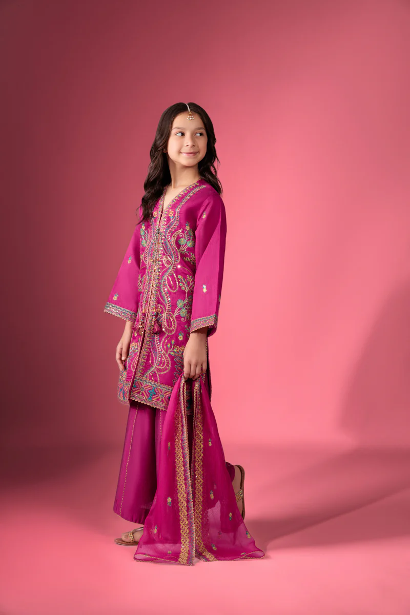 Pink-Lurex-Net-3 Piece (GP3PSLW25GI9O3) - Image 5