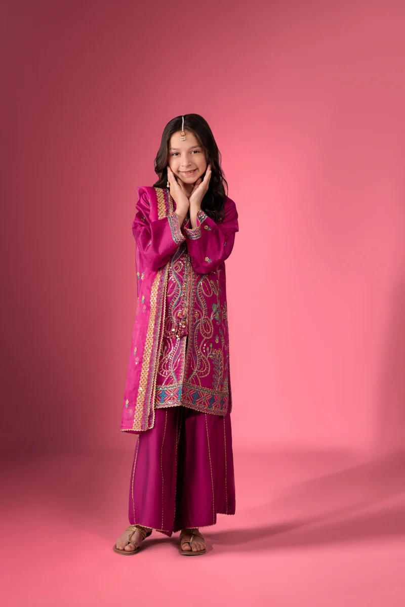 Pink-Lurex-Net-3 Piece (GP3PSLW25GI9O3) - Image 6