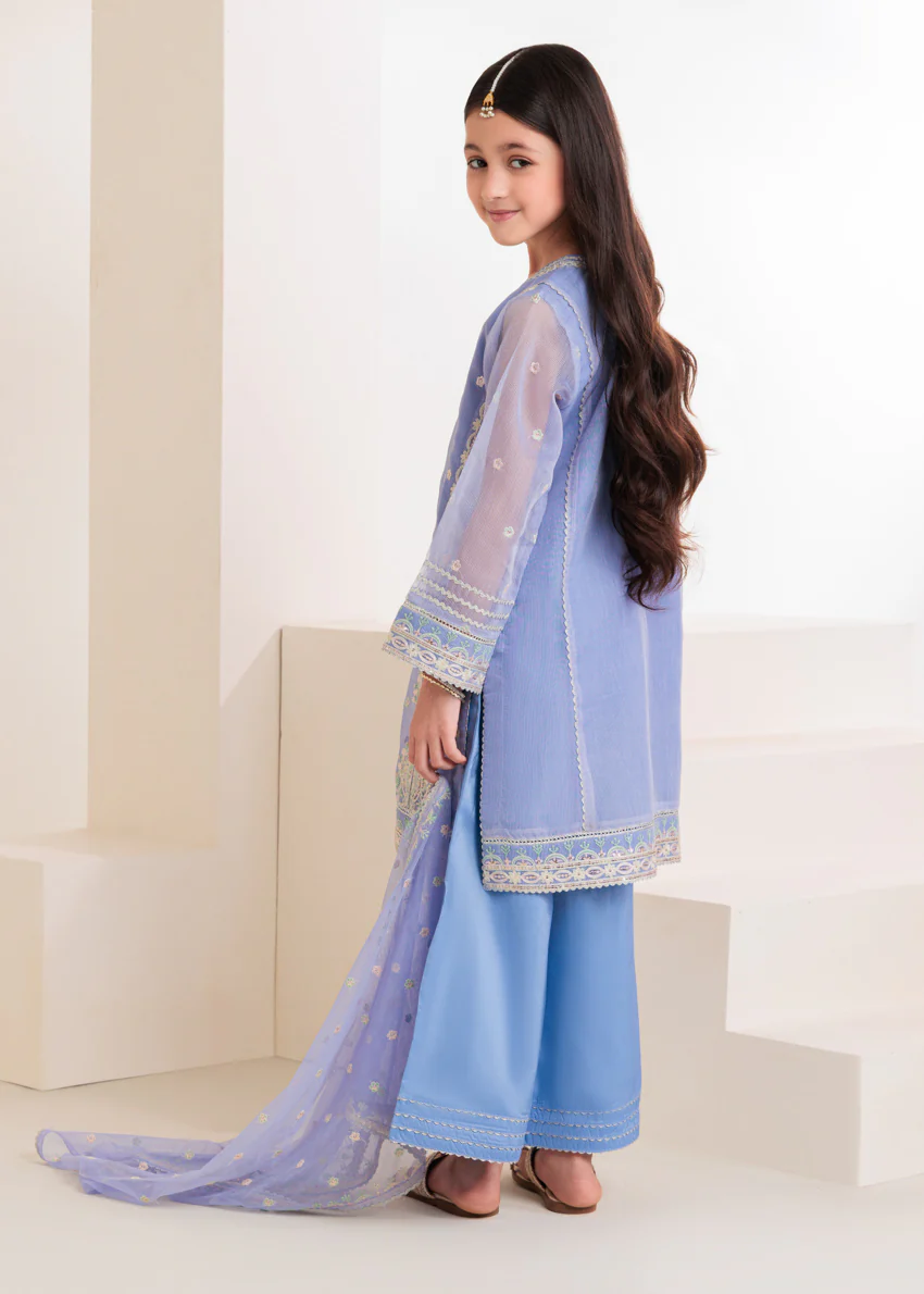 Lavender-Textured-Net-3 Piece (GPS25FE3018) - Image 2