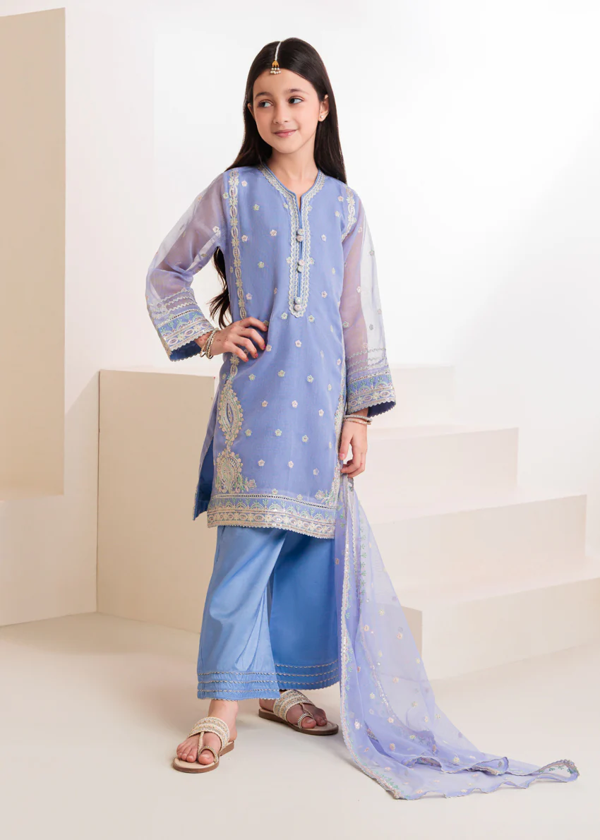 Lavender-Textured-Net-3 Piece (GPS25FE3018) - Image 6