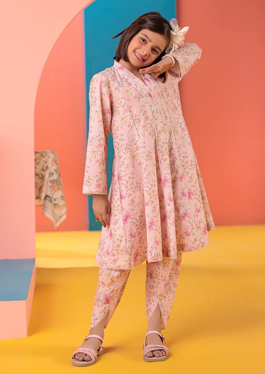 L-Pink-Lawn-2 Piece (GPS25P2005)