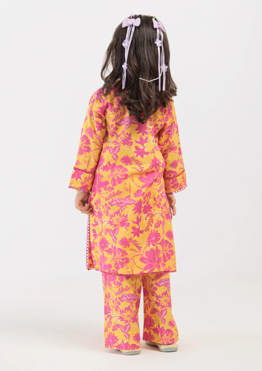 Mustard-Cambric-2 Piece (GPS25P2056) - Image 2