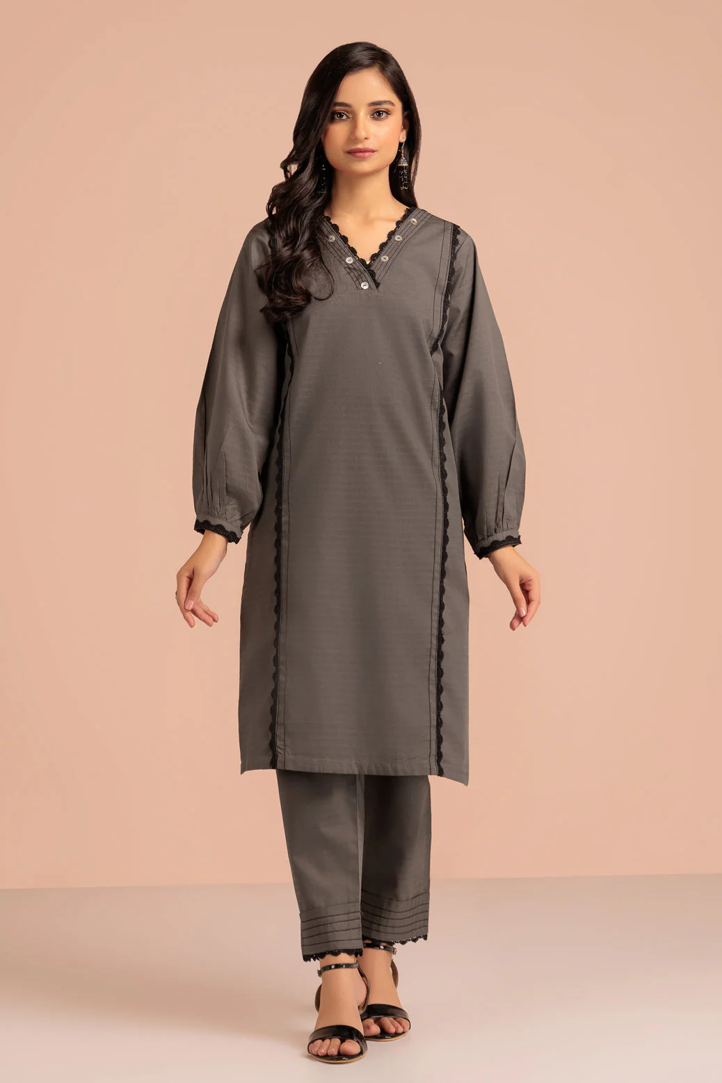 GRAY-DOBBY-2 PIECE (WHS222P14)