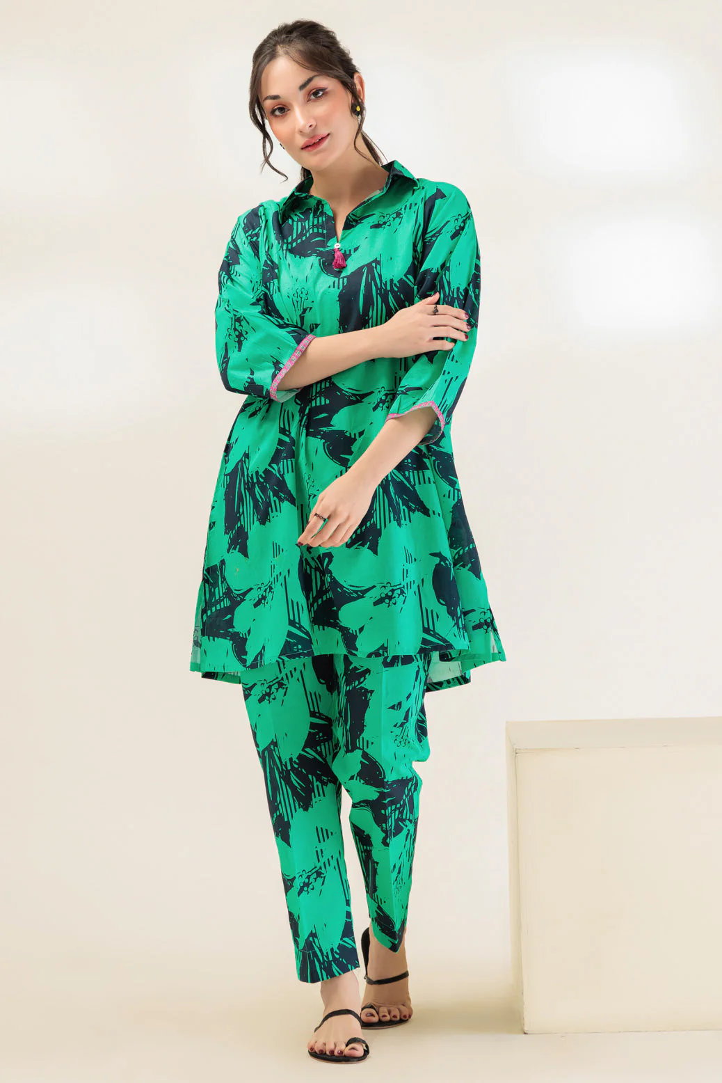GREEN-CAMBRIC-2 PIECE (PWA6232P08)