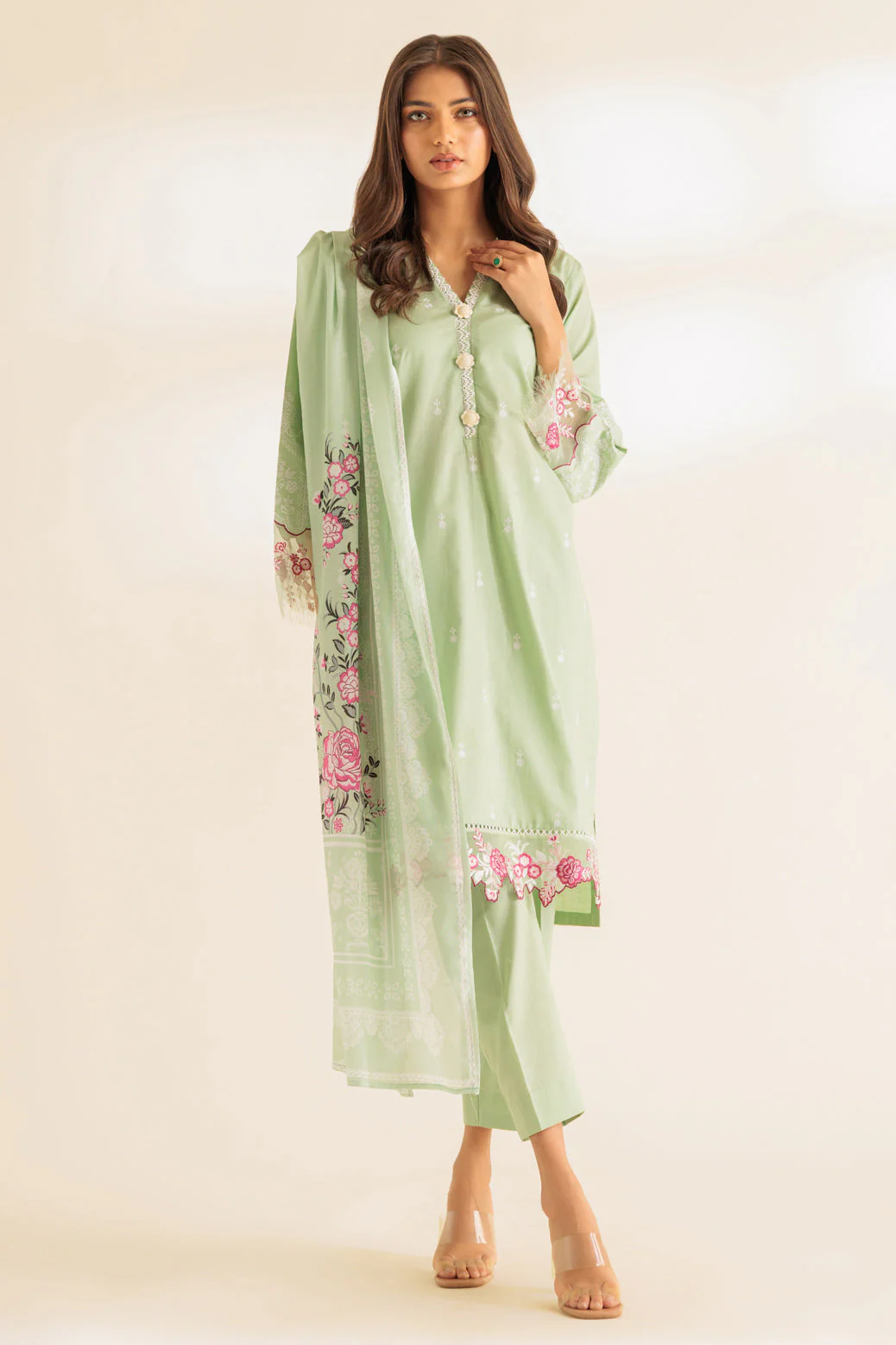 GREEN-CAMBRIC-3 PIECE (SS1243P19)
