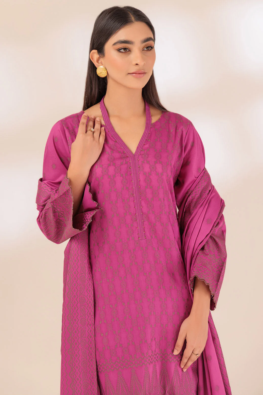 M-PURPLE-JACQUARD-3 PIECE (PWJ3233P02)