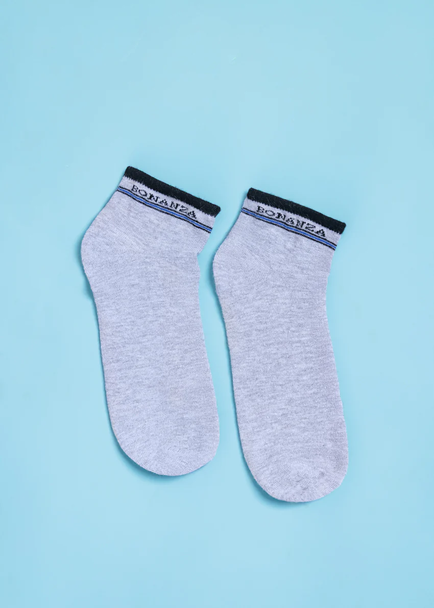 Grey Low Cut Socks (MCLG1)