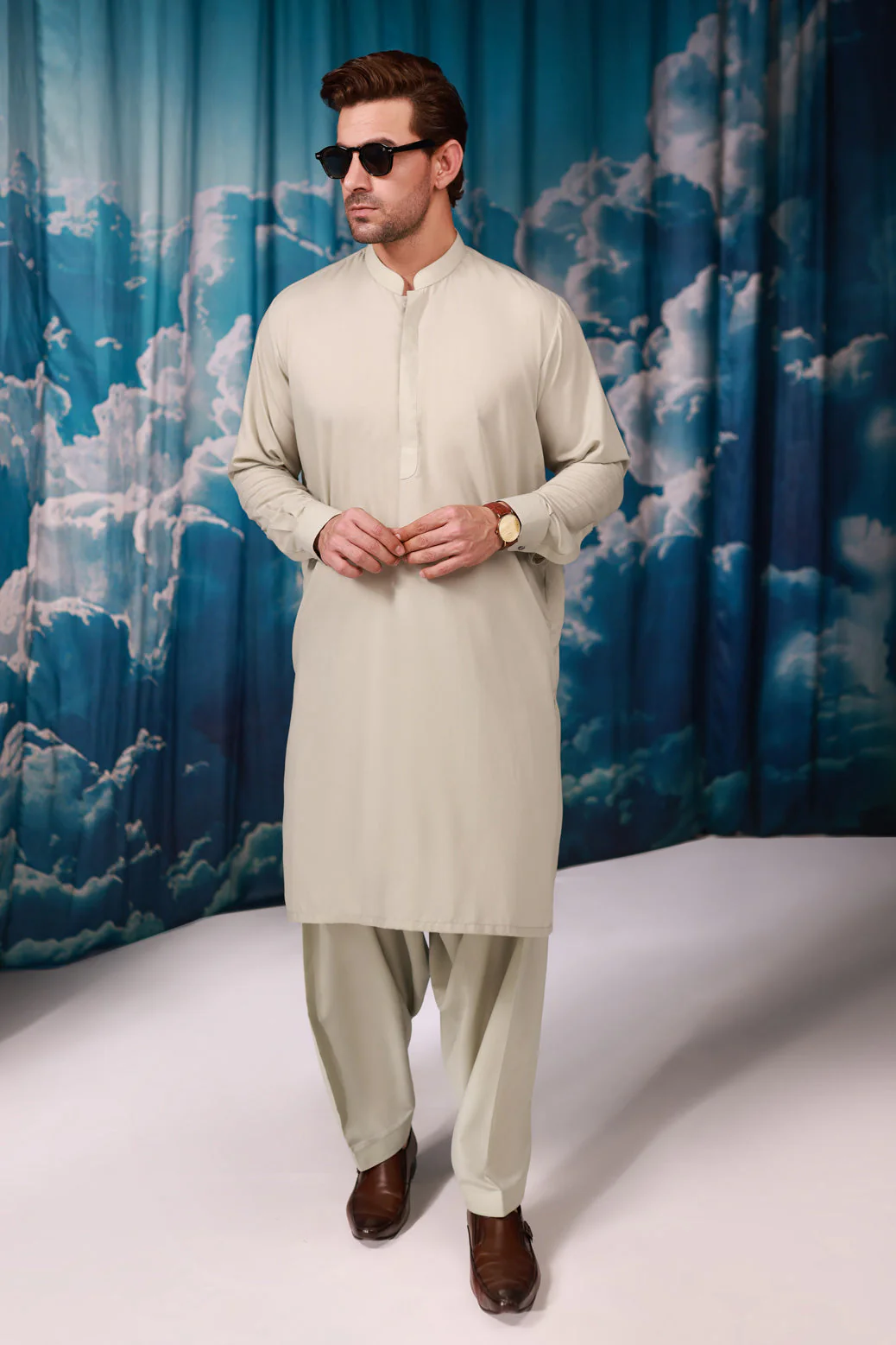 MINERAL-BLENDED-SHALWAR SUIT - (GSBW24-001)