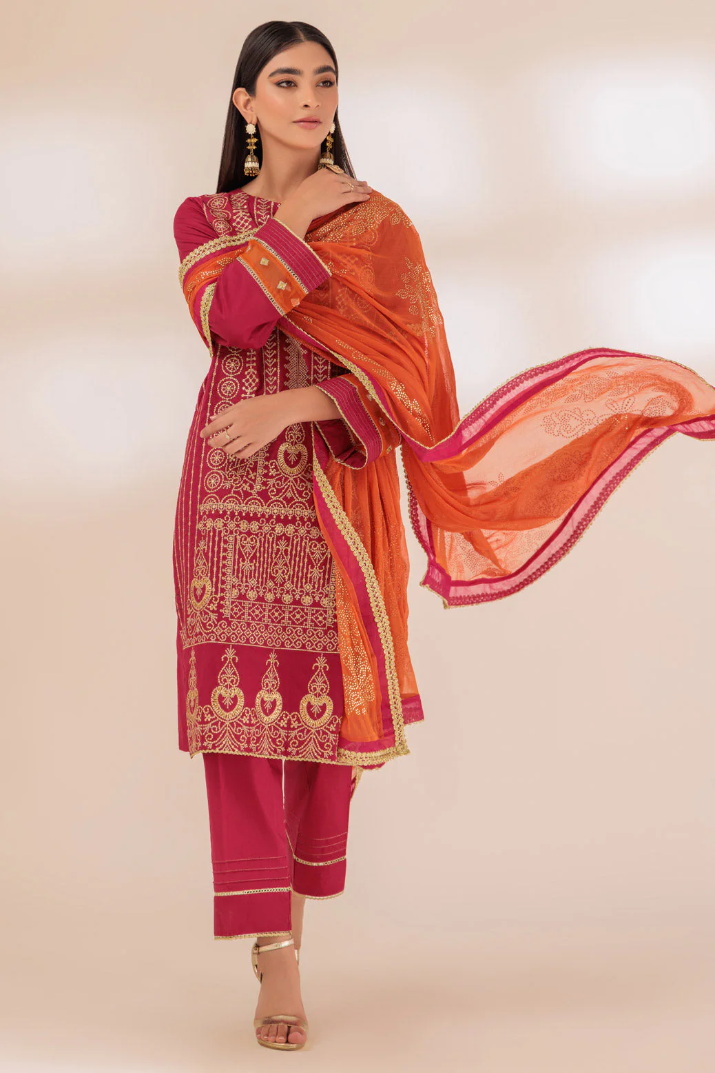 PINK-CAMBRIC-3 PIECE (BSHS233P12)