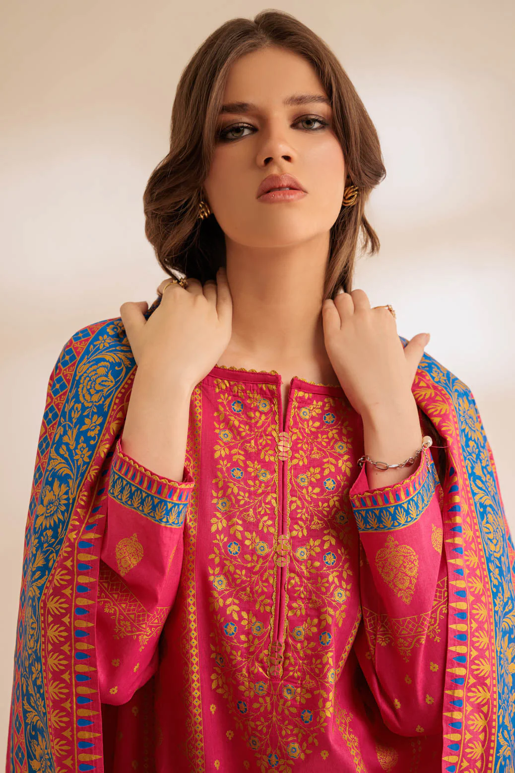 PINK-LAWN-3 PIECE (SS2243P27)
