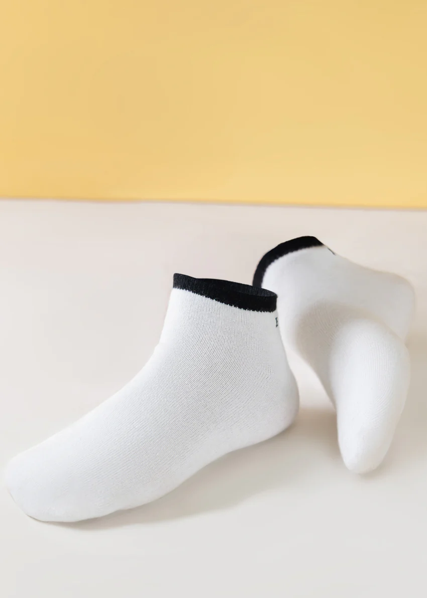 White Low Cut Socks (WCLW1) - Image 2
