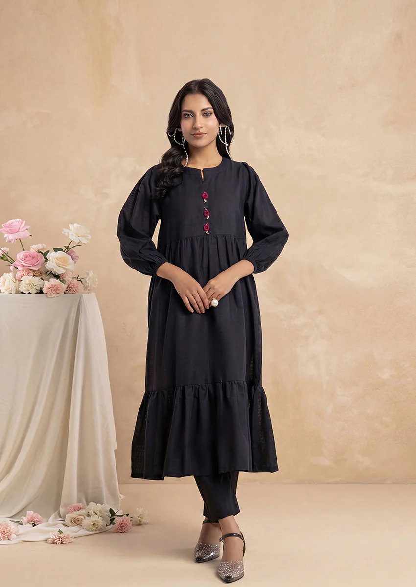 Black-Khaddar-1 Piece (WP1PPBW25HR10N10)