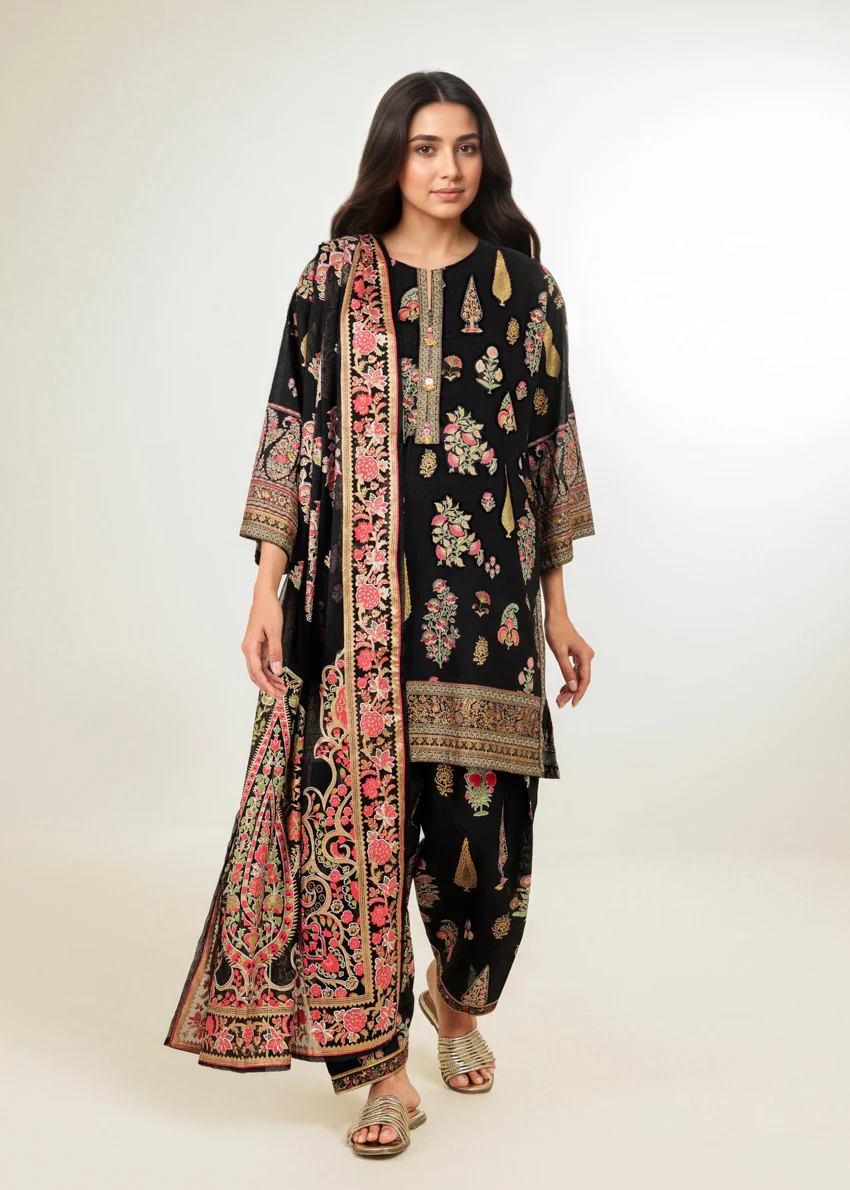 Black-Lawn-3 Piece (WP3PPBS26B1F40) - Image 3