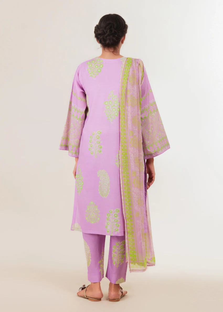 Lilac-Lawn-3 Piece (WP3PPBS26B1F46) - Image 2