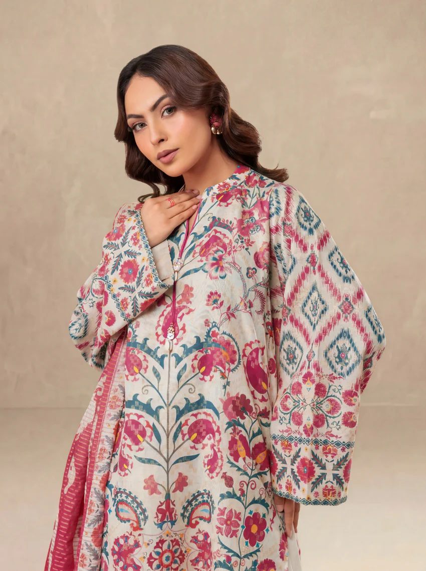 Beige-Fancy-Jacquard-3 Piece (WP3PPBW25B10N34) - Image 3