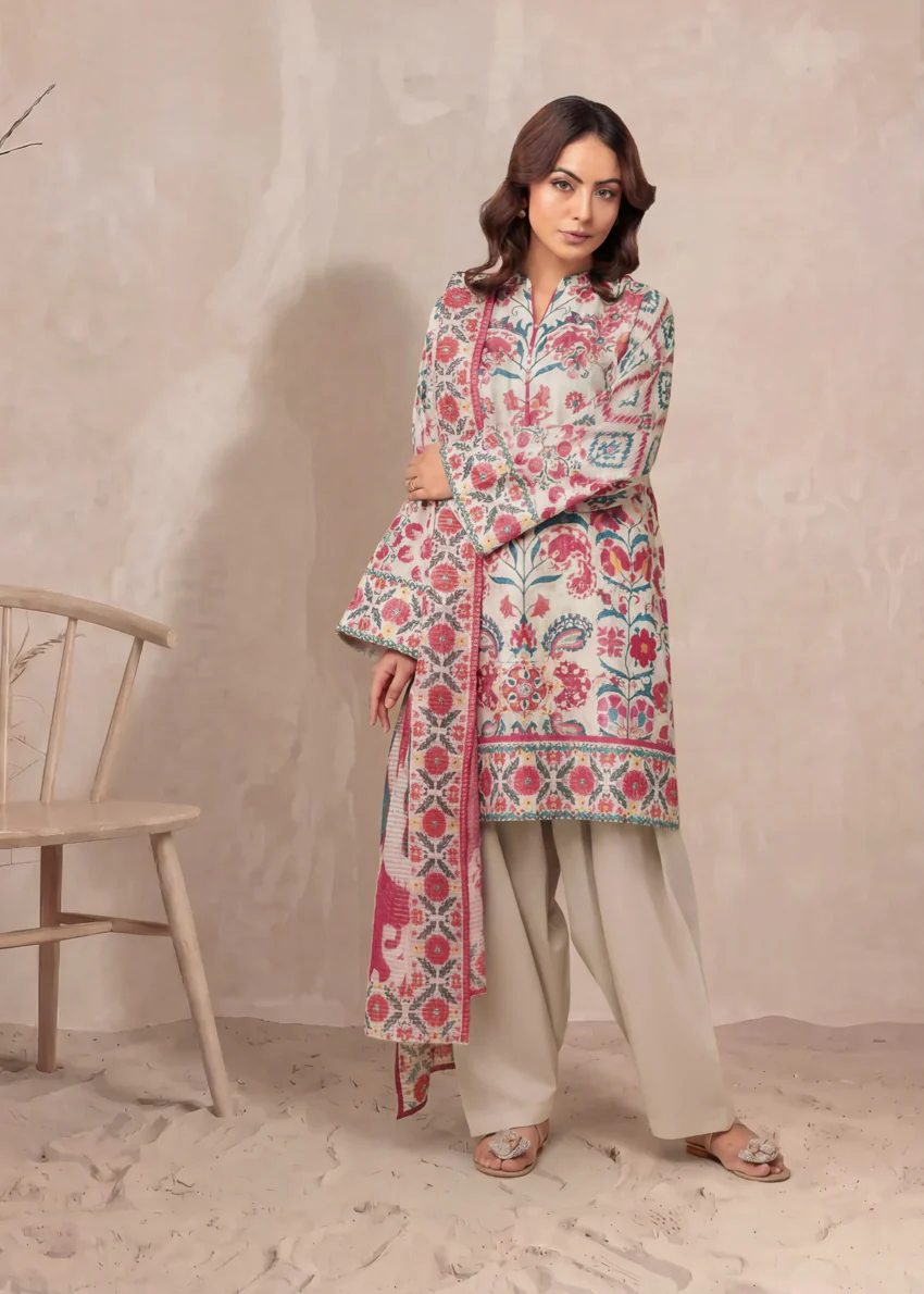Beige-Fancy-Jacquard-3 Piece (WP3PPBW25B10N34) - Image 4