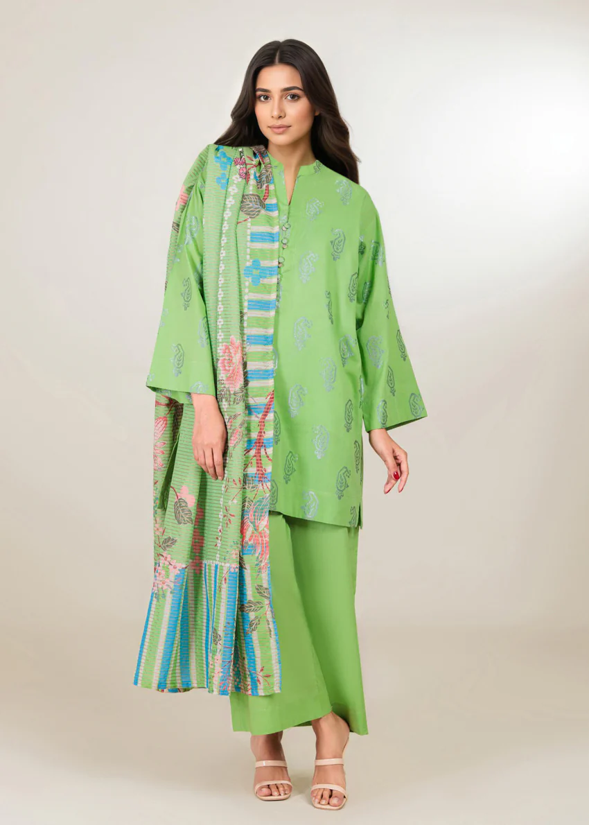 Green-Jacquard-3 Piece (WP3PPBW25B11D19) - Image 5