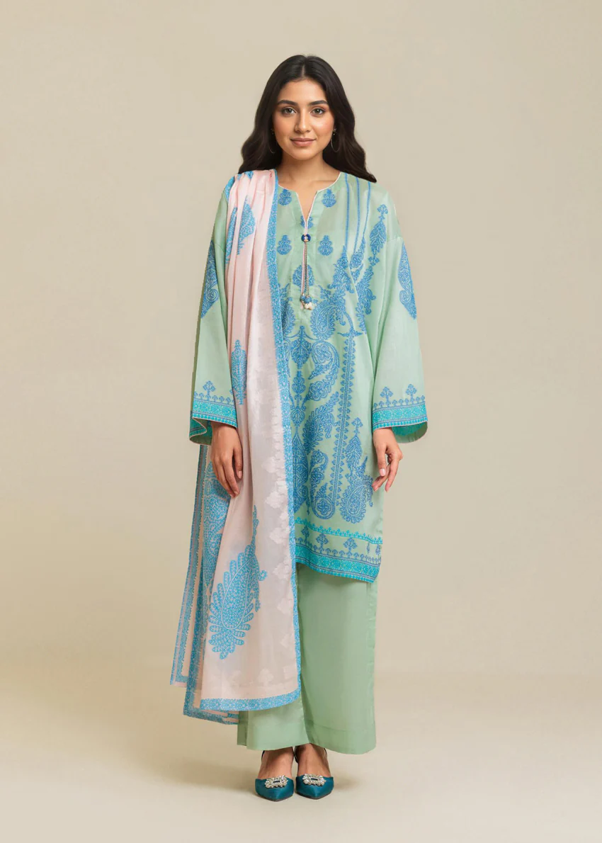 Seafoam-Jacquard-3 Piece (WP3PSBS26B1F30) - Image 6