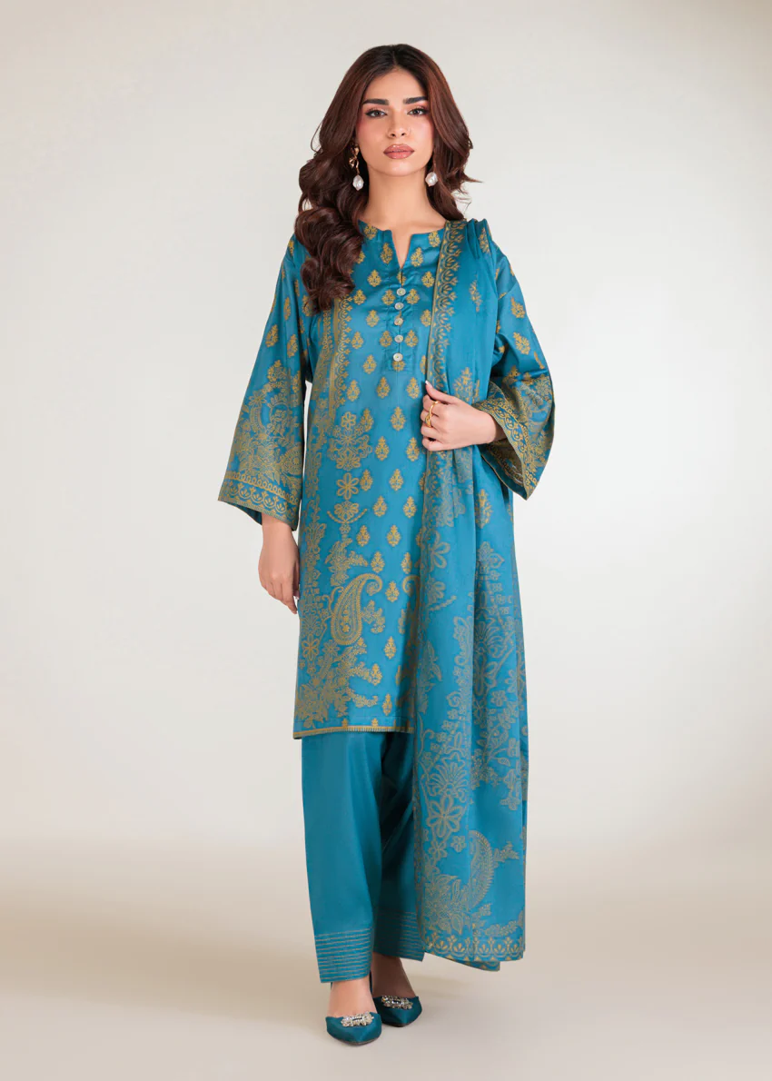 Teal-Jacquard-3 Piece (WP3PSBS26B1F31) - Image 11
