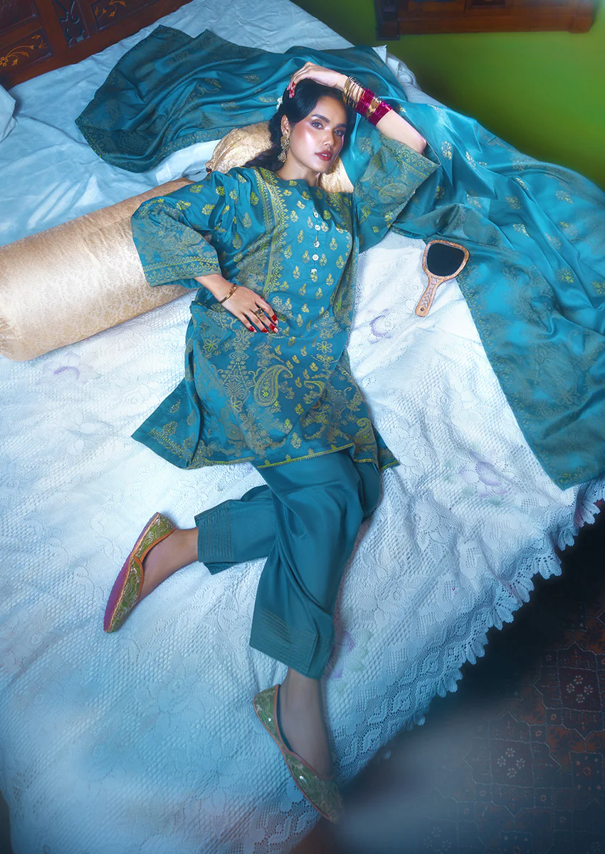 Teal-Jacquard-3 Piece (WP3PSBS26B1F31) - Image 7