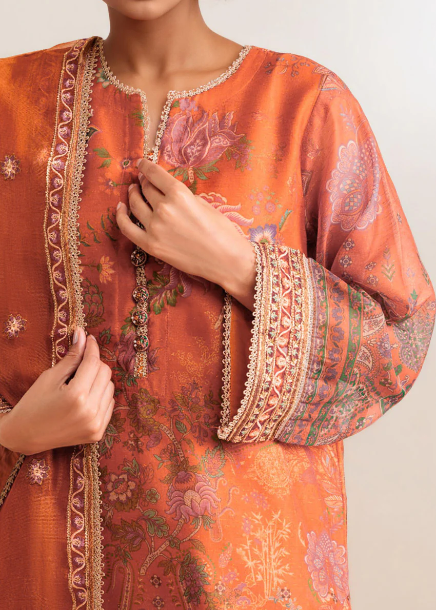 Orange-Lurex-Net-3 Piece (WP3PSFW25F10N2) - Image 5