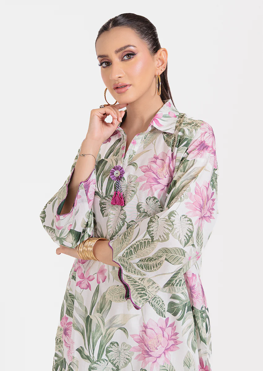 L-Green-Cambric-1 Piece (WPS251P2025)