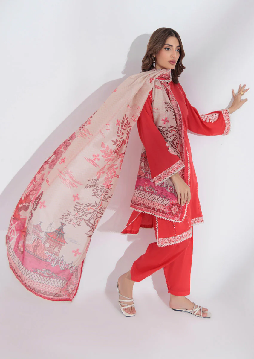 Crimson-Cambric-3 Piece (WPS25DE3028) - Image 23