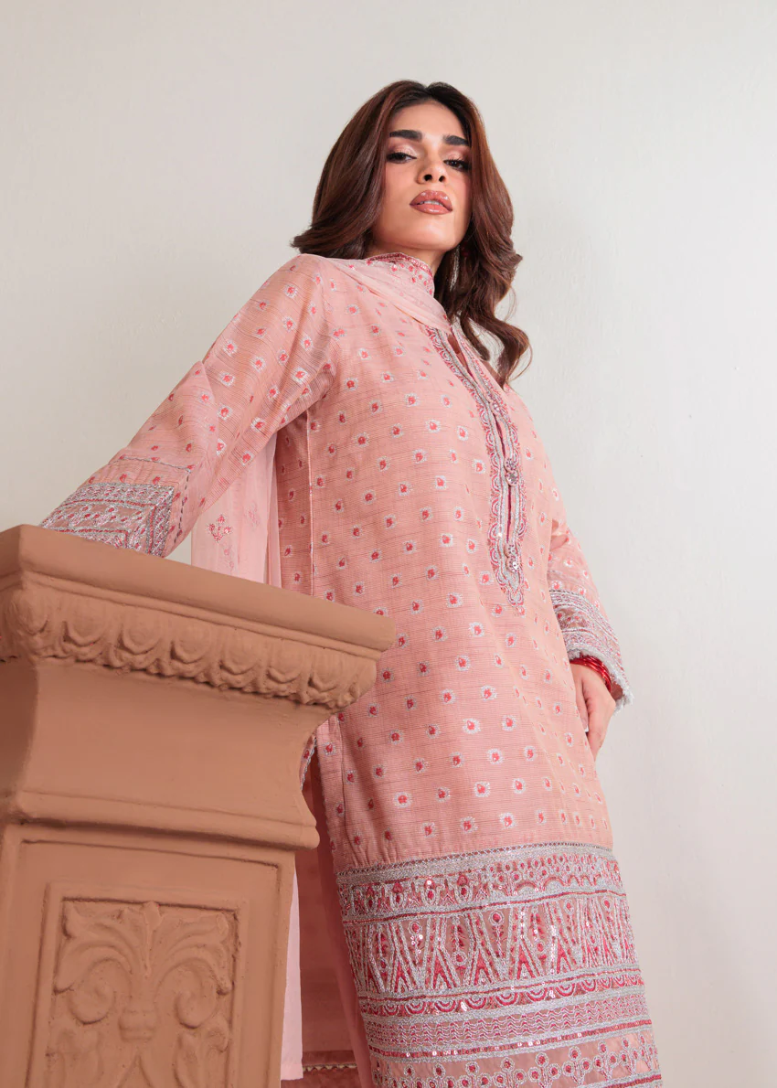 Pink-Jacquard-3 Piece (WPS25FE3012) - Image 10