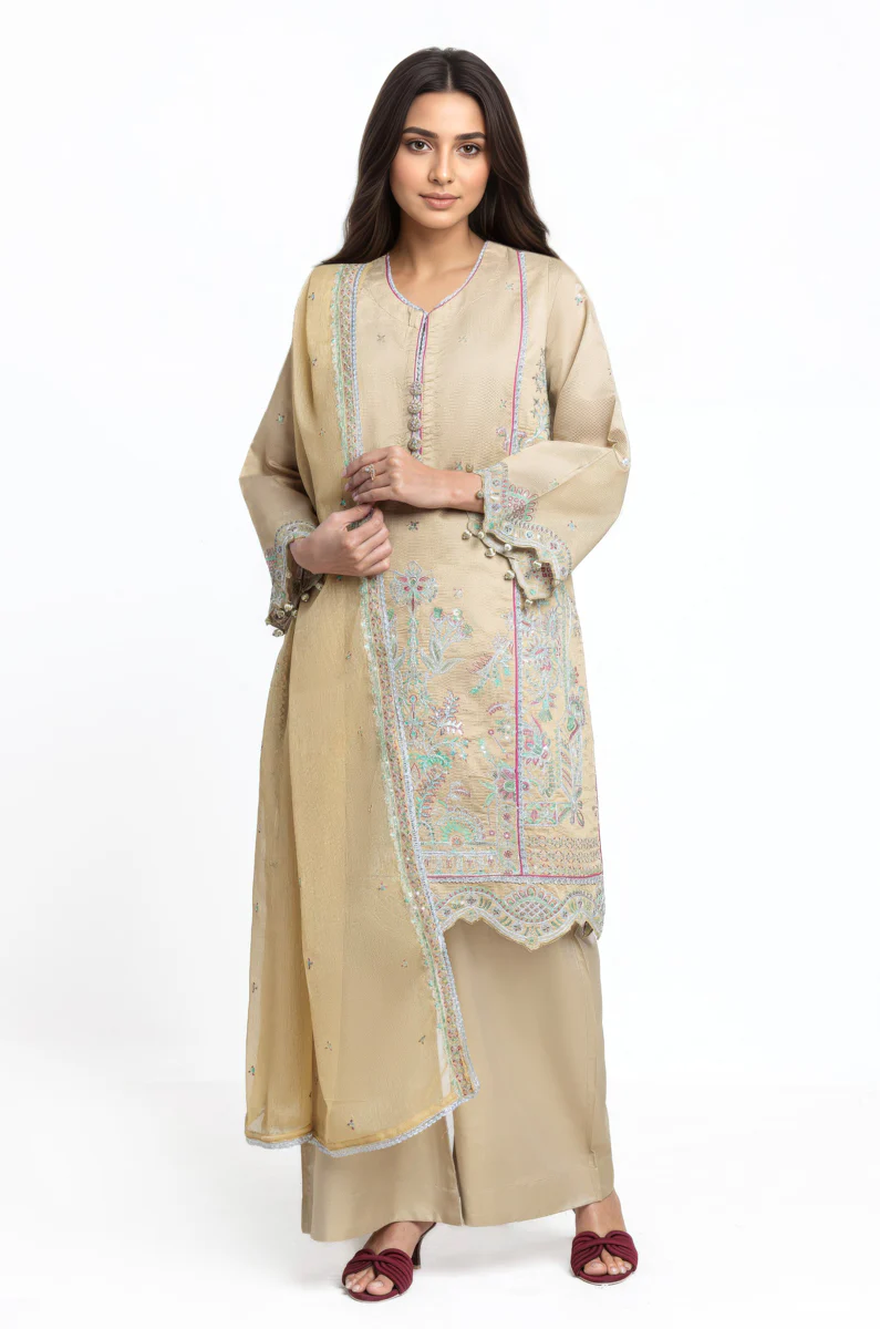 Khaki-Cotton Net-3 Piece (WPS25FE3050)