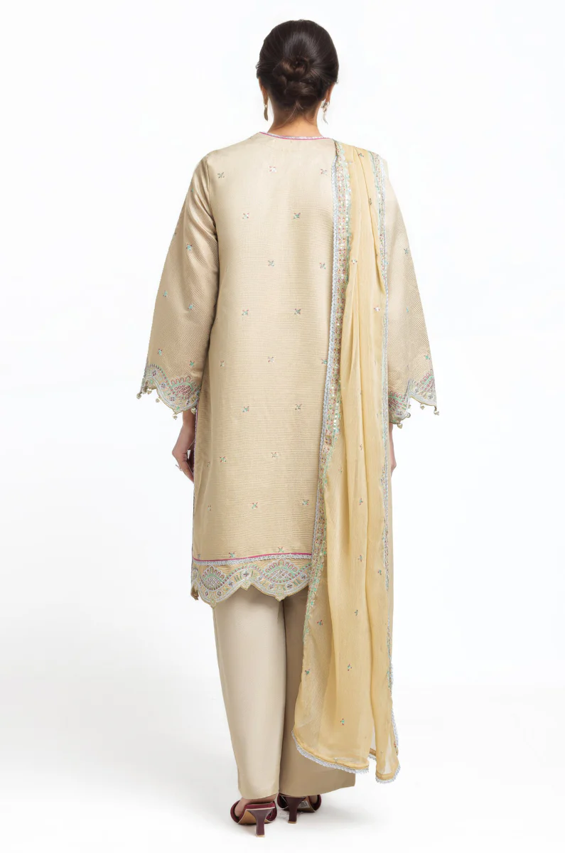 Khaki-Cotton Net-3 Piece (WPS25FE3050) - Image 2