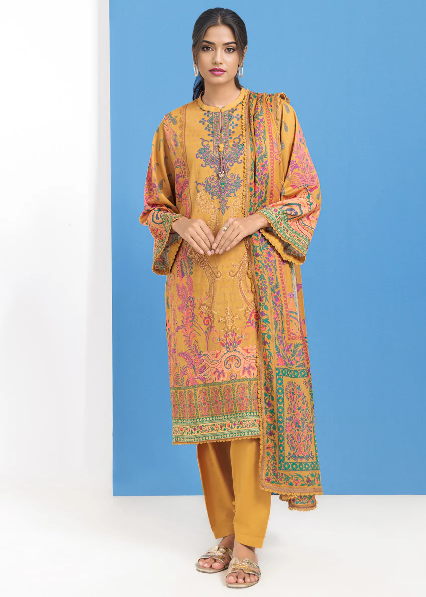 Mustard-Lawn-3 Piece (WPS25P3020)