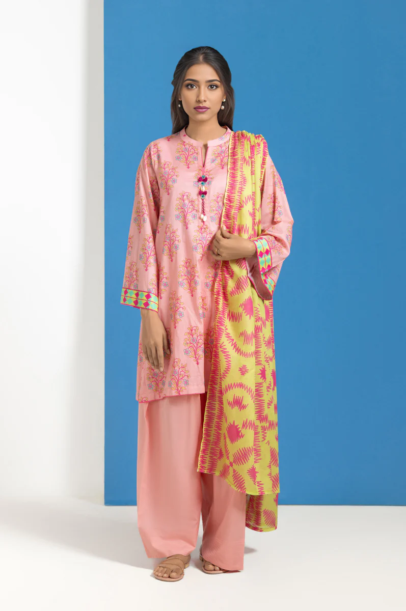 S-Pink-Lawn-3 Piece (WPS25P3075)