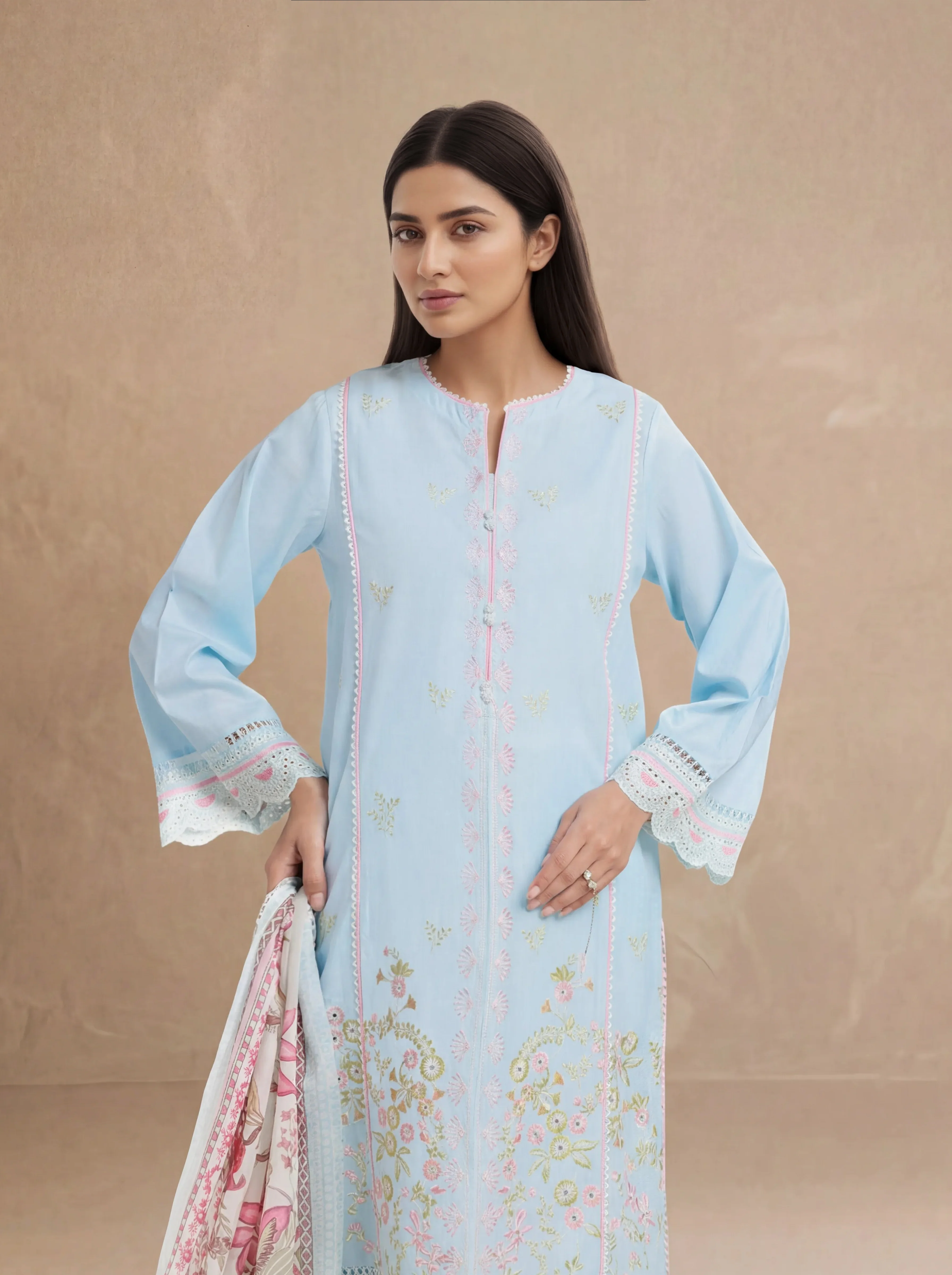 L-Blue-Jacquard-3 Piece (WPS25SE3010) - Image 2