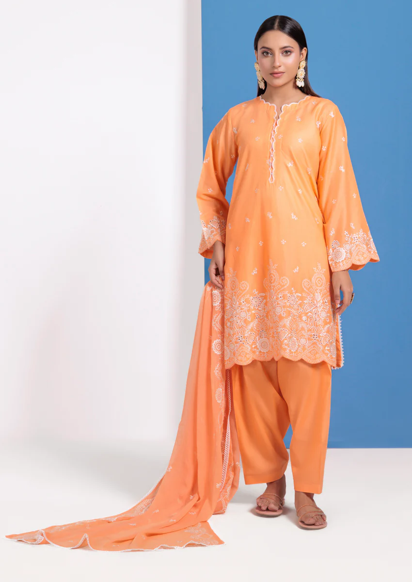 Peach-Cambric-3 Piece (WPS25SE3043)
