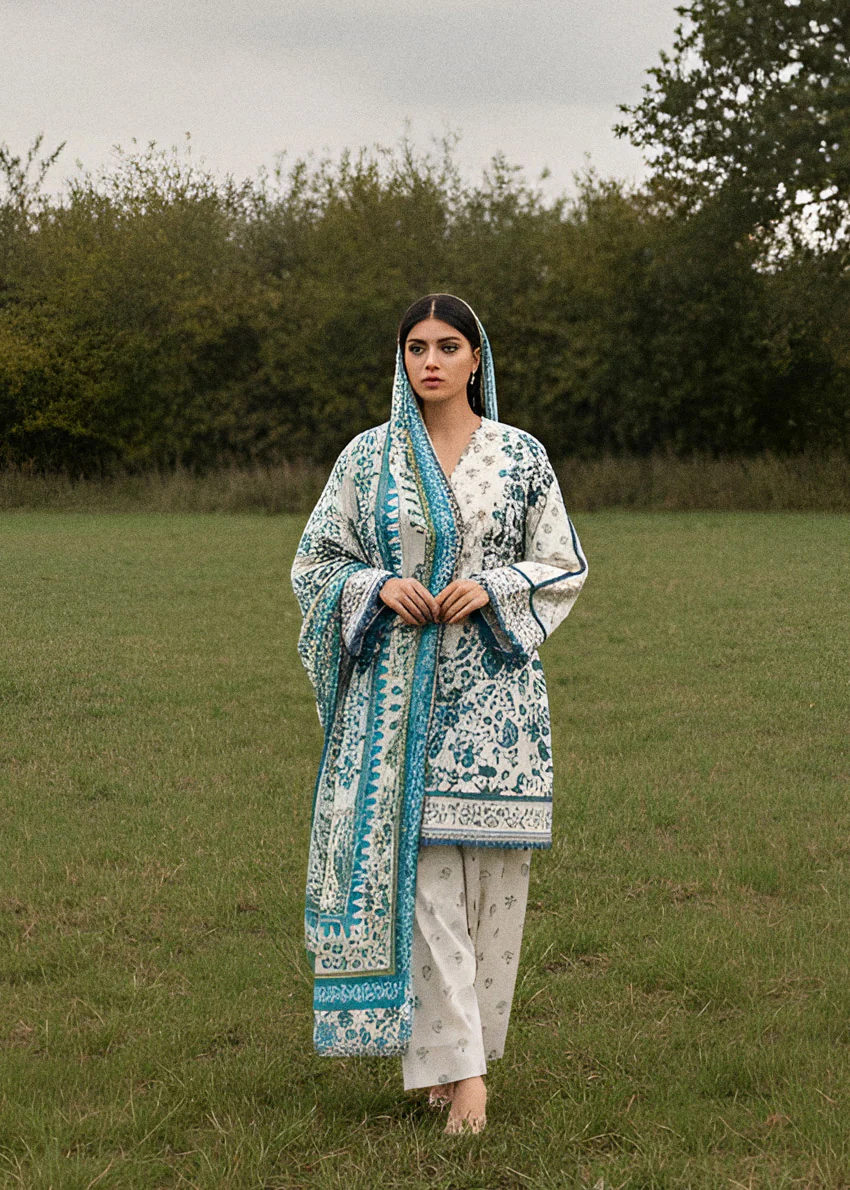 Mughal Bloom - 3 Pc (WU3PPBS25LI8S5)