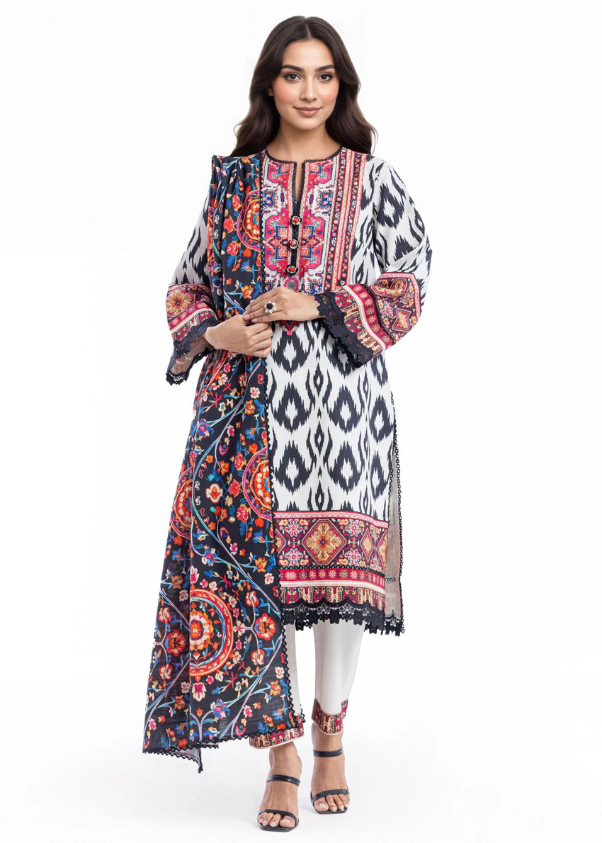 Gul Bahar - 3 Pc (WU3PPBS26LI2M77) - Image 3