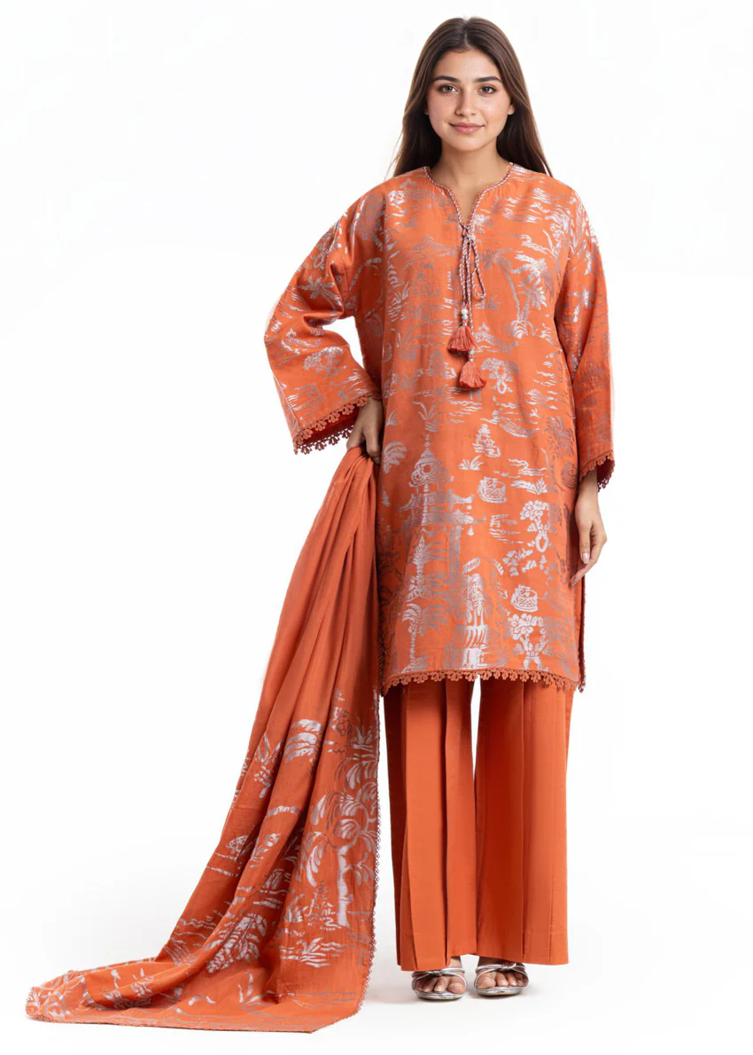 Rust-Jacquard-3 Piece (WU3PSBS26K2M19)