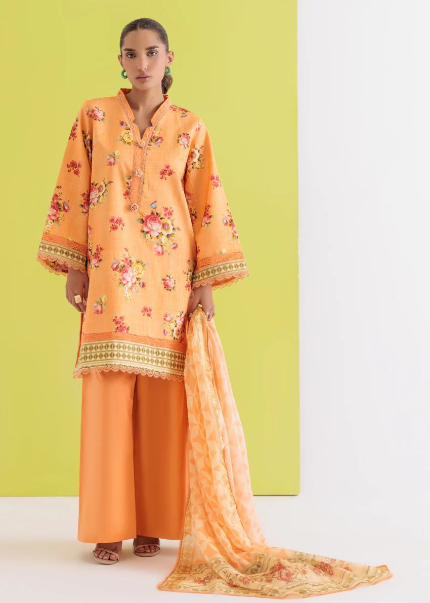 Peach Petals - 3 Pc (WUS25P3160)