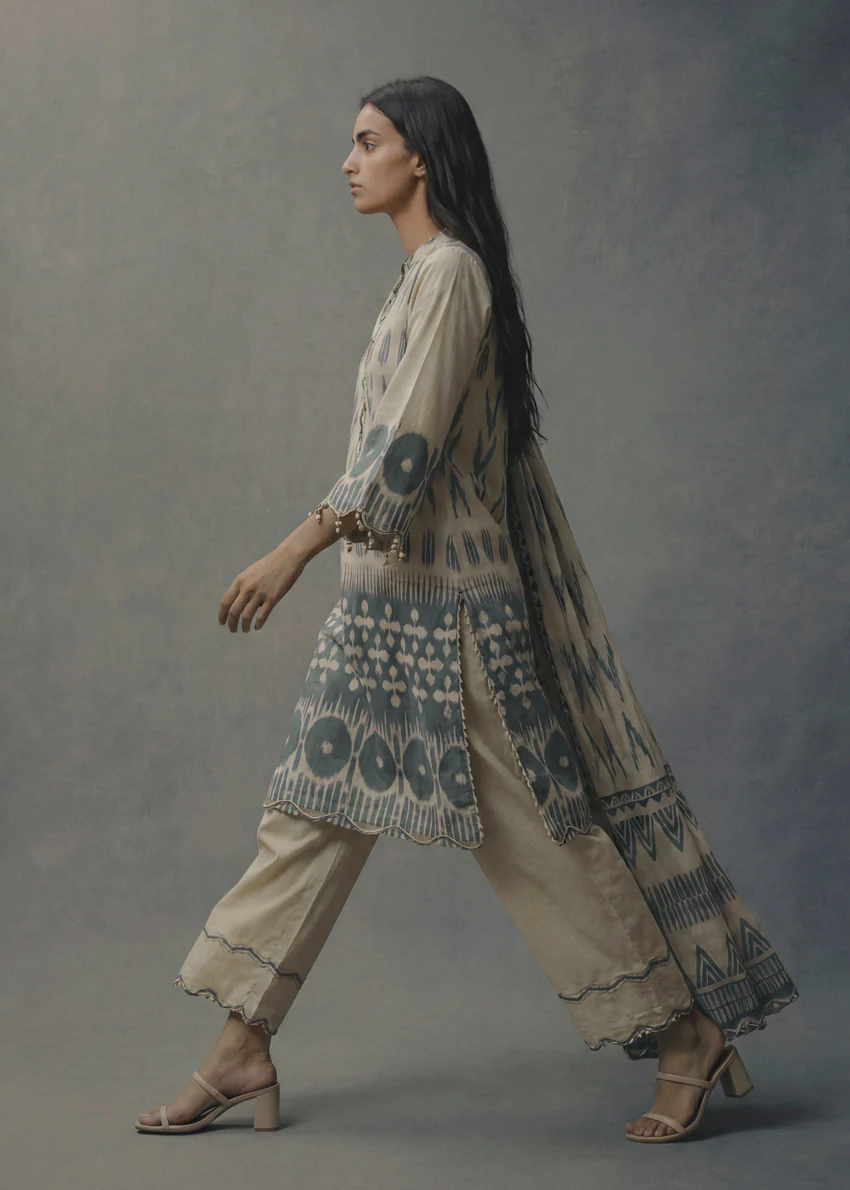 Beige-Digital Printed Lawn-2 Piece (WUSDPBS26LI5J3) - Image 5