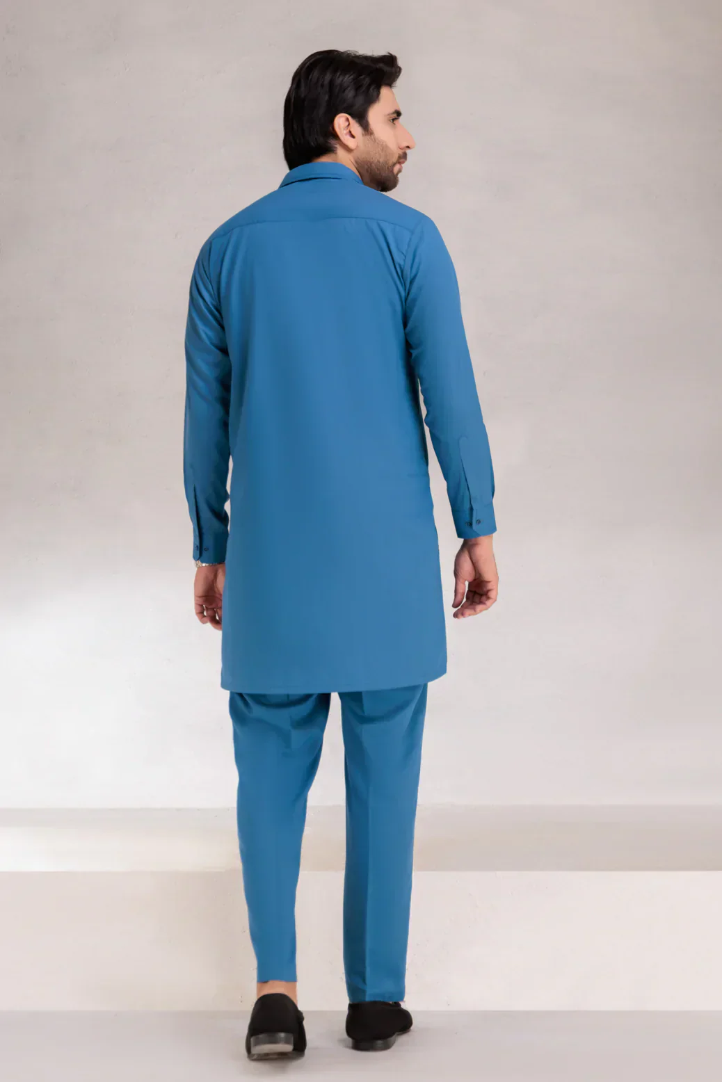 YALE-BLENDED-KURTA PAJAMA/TROUSER (KSS23-002) - Image 4